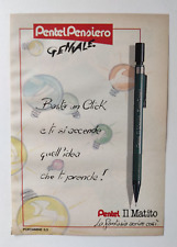Pubblicita pentel matito usato  Ferrara