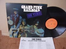 GRAND FUNK RAILROAD - ON TIME Capitol Japan LP US 60s PSYCH HARD ROCK M- Insert comprar usado  Enviando para Brazil