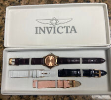 Usado, Bom relógio de pulso feminino INVICTA Angel face dourada com pulseiras extras e caixa pequena comprar usado  Enviando para Brazil