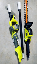 Used, Ryobi 18IN 40V Cordless Pole Hedge Trimmer Tool Only RY40060VNM - USED for sale  Shipping to South Africa