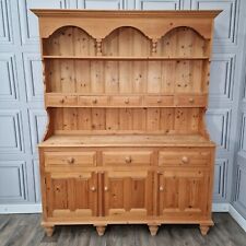 Vintage Solid Wood Antique Pine Welsh Dresser Country Farmhouse Style - Kitchen for sale  Shipping to South Africa