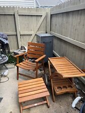 teak outdoor furniture for sale  Virginia Beach