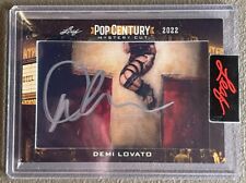 2022 Leaf Pop Century Signature Demi Lovato corte autógrafo autografado RARO SSP CD comprar usado  Enviando para Brazil