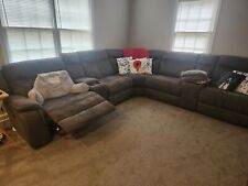 Suede rooms sectional for sale  Suwanee