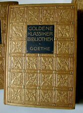 Goethes werke goldene gebraucht kaufen  Bad Mergentheim