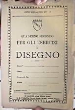 Quaderno del 1900 usato  Viterbo