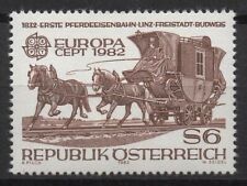 Áustria 1982 Sc# 1217 Estado perfeito, sem marca de charneira Europa trem cavalo ferrovia selo, usado comprar usado  Enviando para Brazil