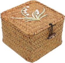 Woven storage box for sale  Shipping to Ireland