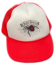 West Coast Choppers Hat Cap Jesse James Red Snap Back Trucker Mesh Back Red NWOT for sale  Bloomfield