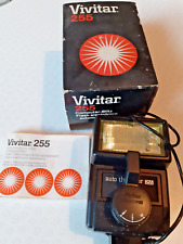 Flash eletrônico automático e microprocessador VIVITAR 255, usado comprar usado  Enviando para Brazil