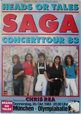 Saga concert poster gebraucht kaufen  DO-Hombruch