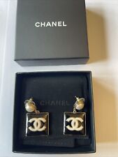 Chanel enamel earrings for sale  HOUNSLOW