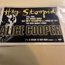 Alice cooper hey for sale  RUGELEY