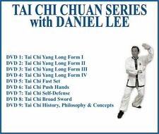 Serie de Entrenamiento TAI CHI CHUAN (9) DVD Set yang forma larga empuje manos autodefensa, usado segunda mano  Embacar hacia Argentina