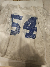 Camiseta deportiva de fútbol americano vintage de malla blanca Jock Practice L/XL segunda mano  Embacar hacia Argentina