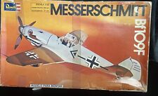 Kit de modelo aberto Revell Messerschmitt Bf109F 1/32 COMO ESTÁ ABERTO comprar usado  Enviando para Brazil