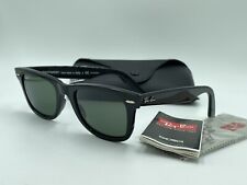 Ray Ban RB2140 901/58 50mm ORIGINAL WAYFARER BLACK/ POLARIZED AUTHENTIC ITALY for sale  Shipping to South Africa