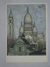 c1970 Postal de arte religioso Sacre-Coeur (Basílica) de Bernard Buffet Francia segunda mano  Embacar hacia Argentina
