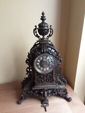 Antique bronze clock for sale  Shipping to Ireland