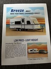 Breeze travel trailer for sale  Barneveld