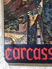 Vintage poster carcassonne d'occasion  Draguignan