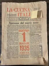 Cucina italiana giornale usato  Supersano