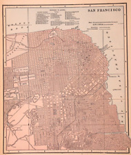 1898 city map for sale  Schertz