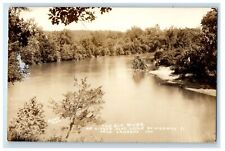 Used, c1940's The Elk River Ginger Blue Lodge Lanagan MO, Blake RPPC Photo Postcard for sale  Shipping to South Africa