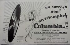 Publicite advertising disque d'occasion  Montluçon