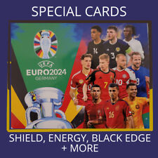CARTÕES DE IMPOSTO DE PARTIDA UEFA EURO 2024 - TOPPS - BLACK EDGE, ENERGY, SHIELD +MAIS comprar usado  Enviando para Brazil