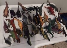 Mixed Lot of (40) Dinosaurs Toys Small - Large Various Species Rubber Plastic for sale  Shipping to South Africa
