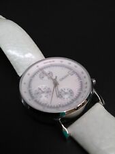 Dkny white chronograph for sale  ELY