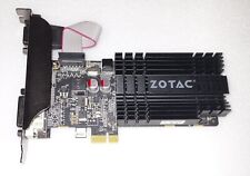 Usado, Tarjeta de gráficos ZOTAC GeForce GT 710 1 GB GDDR3 (ZT7130420L) ZT-71304-20L PCe x1 segunda mano  Embacar hacia Argentina