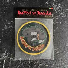 RATOS DE PORAO PATCH TECIDO OFICIAL THRASH METAL CRUZADO BORDA AMARELA comprar usado  Enviando para Brazil