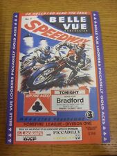 1992 speedway programme for sale  BIRMINGHAM