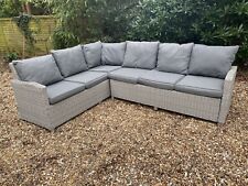 rattan corner garden furniture for sale  UK