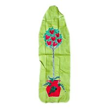 VTG Strawberry Tree Chartreuse Ironing Board Cover Teflon Cotton 54” New Magla for sale  Shipping to South Africa