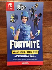Fortnite wildcat bundle for sale  Shipping to Ireland
