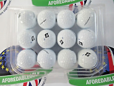 12 bridgestone tour b xs white golf balls pearl/pearl 1 grade for sale  Shipping to South Africa