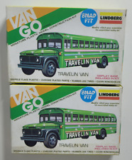 Lindberg 1085 H0 2x Bausätze Van Go Series Travelin Van in rot/lila 1:87 *OVP*, usado comprar usado  Enviando para Brazil