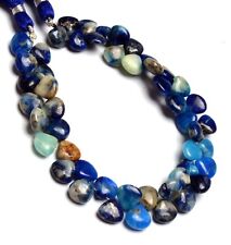 Natural Afghanite Gem Beads 8.5 mm Size Heart Shape 8.5" Strand Unique Gem for sale  Shipping to South Africa