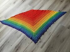 Regenbogen tuch schultertuch gebraucht kaufen  Meerbeck