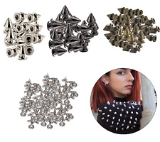Punk spike studs for sale  Shipping to Ireland