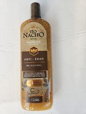 Nuevo Tío Nacho Champú Jalea Real Red con 35,27 fl oz Anticaida Menos Canas 1 L. segunda mano  Embacar hacia Argentina