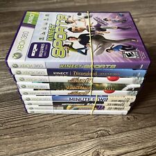 Xbox 360 Kinect Game Bundle 9 Games Untested for sale  Shipping to South Africa