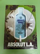 Absolut L.A. Vodka Vintage 1987 Anúncio Impressão Original " comprar usado  Enviando para Brazil