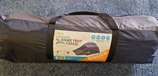 Halfords 2 Person XL Dome Camping Tent With Porch Festival Lightweight , used for sale  Shipping to South Africa