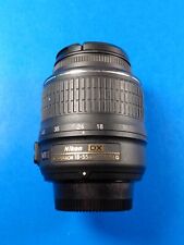 Lente de câmera Nikon AF-S DX NIKKOR 18-55mm f/3.5-5.6 G VR montagem F com tampas de lente! comprar usado  Enviando para Brazil