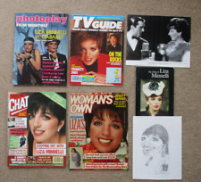 Liza minnelli magazines. for sale  SPALDING