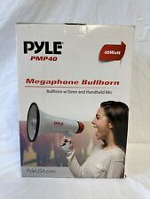 Megáfono Pyle Pro PMP40 40W con sirena y micrófono de mano desmontable segunda mano  Embacar hacia Mexico